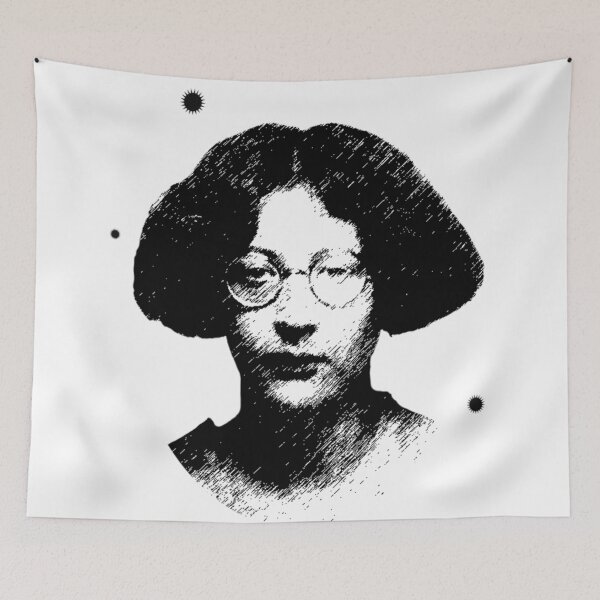 Item preview, The great Simone Weil ~ Friend of Silence designed and sold by MINDTHECHERRY.