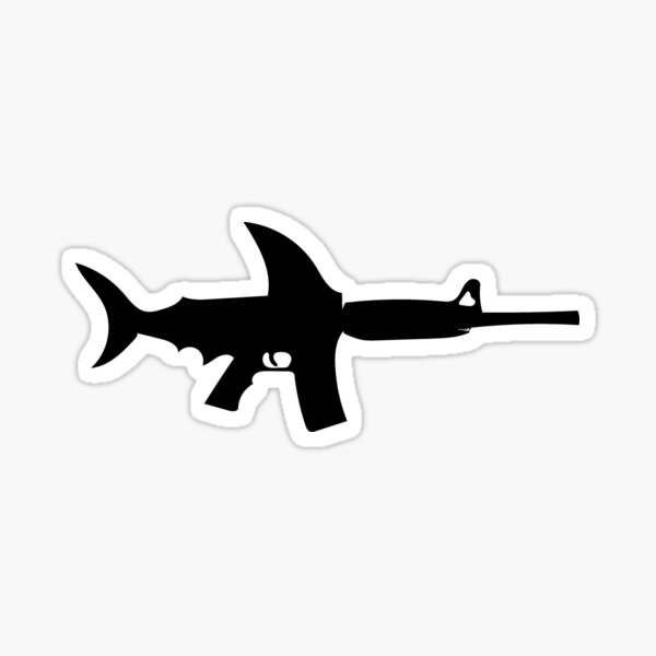 Tactical Shark Stickers for Sale