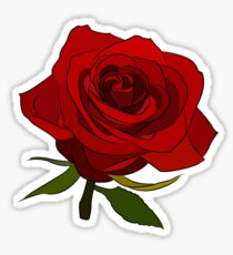 Rose Stickers | Redbubble