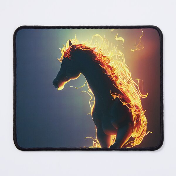 Item preview, Flaming Horses designed and sold by AM FineArtPrints.