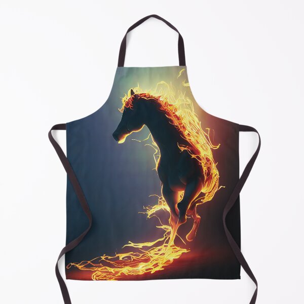 Item preview, Flaming Horses designed and sold by AM FineArtPrints.