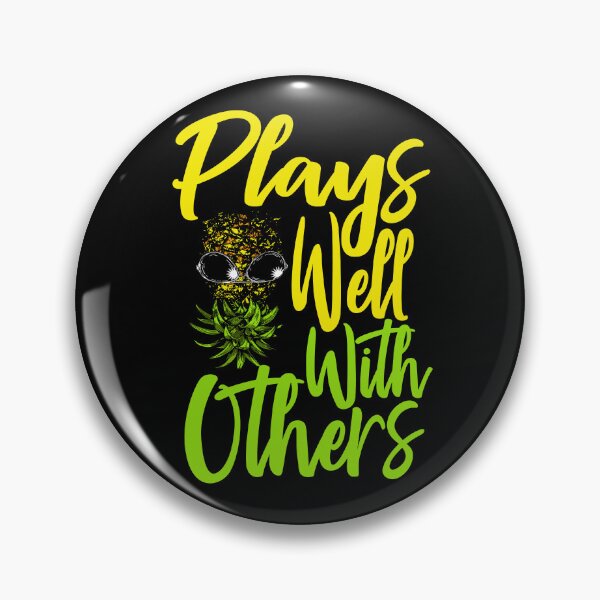 Item preview, Plays Well With Others Swinger Upside Down Pineapple Gear designed and sold by DynamicDesign.