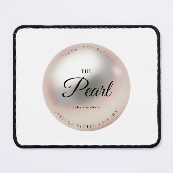 Item preview, The Pearl - John Steinbeck Libro Literatura Cita Simple Mínimo Estética designed and sold by weboftigers.