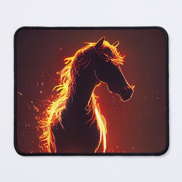 Item preview, Flaming Horses designed and sold by AM FineArtPrints.