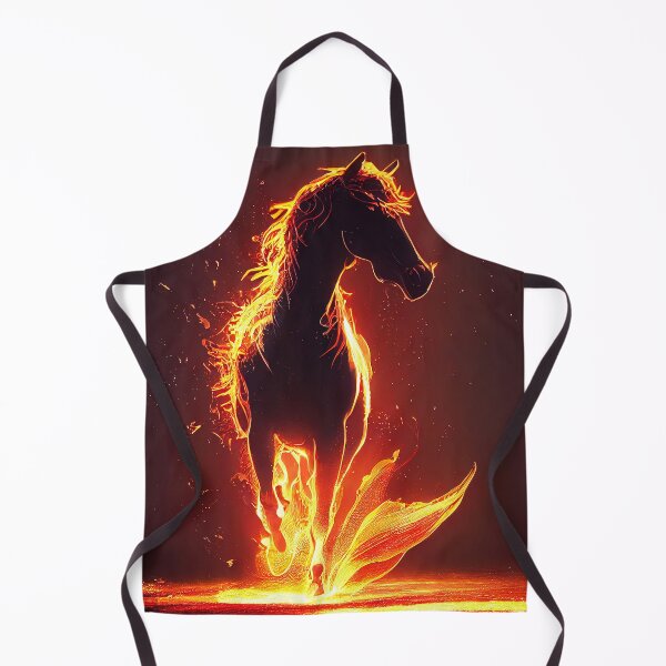 Item preview, Flaming Horses designed and sold by AM FineArtPrints.