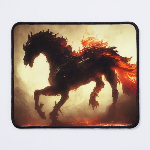 Item preview, Flaming Horses designed and sold by AM FineArtPrints.
