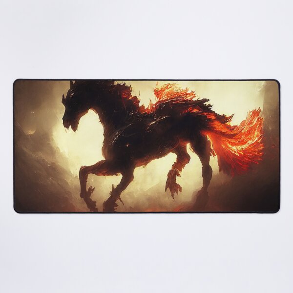 Item preview, Flaming Horses designed and sold by AM FineArtPrints.