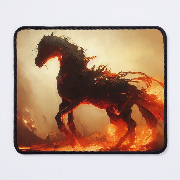 Item preview, Flaming Horses designed and sold by AM FineArtPrints.