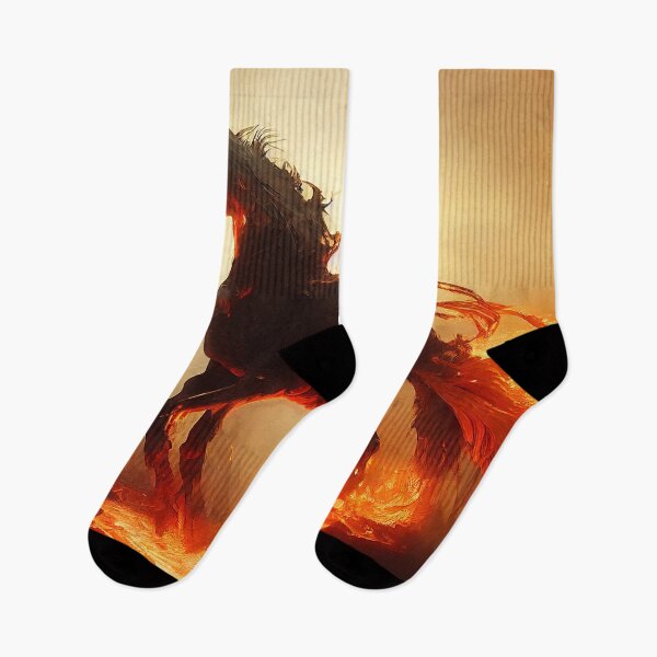 Item preview, Flaming Horses designed and sold by AM FineArtPrints.