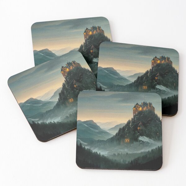 Item preview, Castle in the misty peaks II designed and sold by hamptonstyle.