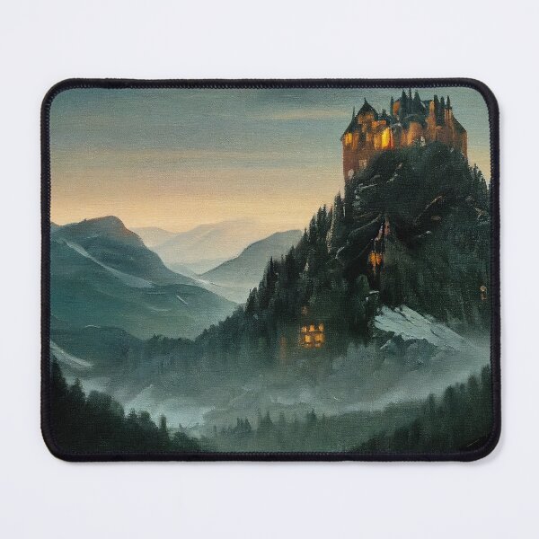 Item preview, Castle in the misty peaks II designed and sold by hamptonstyle.