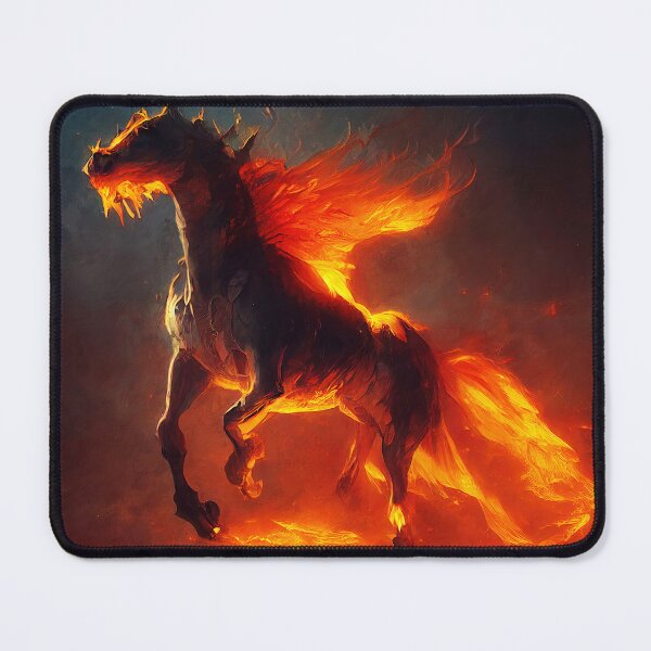 Item preview, Flaming Horses designed and sold by AM FineArtPrints.
