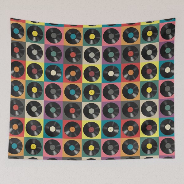 Item preview, Discjockey Pattern | DJ Music Vinyl Turntables designed and sold by anziehend.