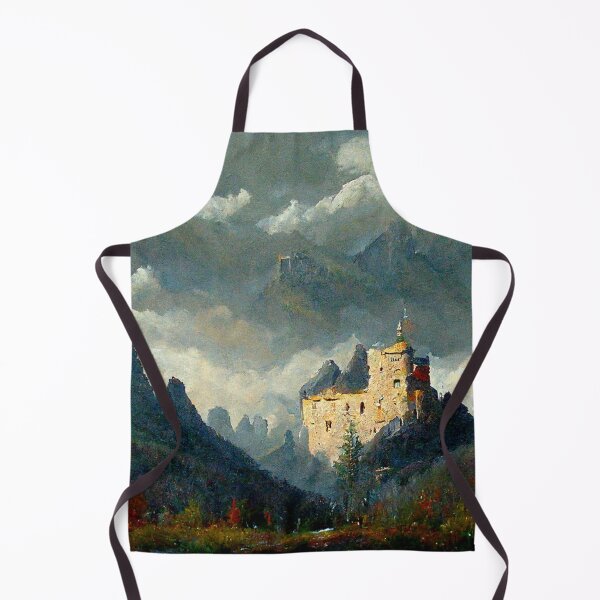 Item preview, Castle in the misty peaks III designed and sold by hamptonstyle.