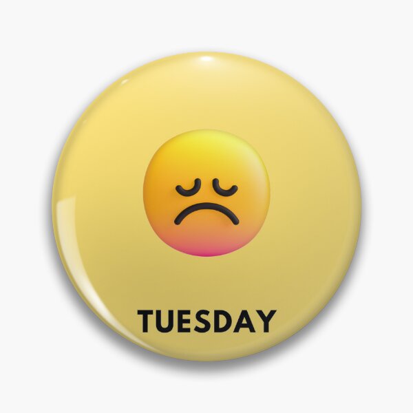 Item preview, Tuesday Emoji designed and sold by Indepage.