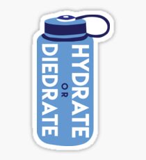 Hydrate or Diedrate Sticker
