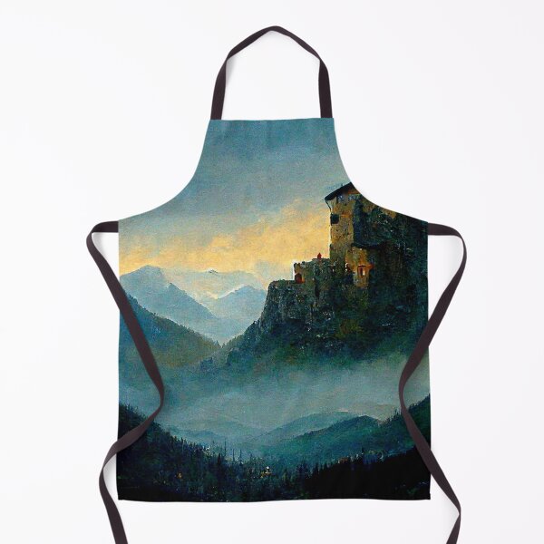 Item preview, Castle in the misty peaks IV designed and sold by hamptonstyle.
