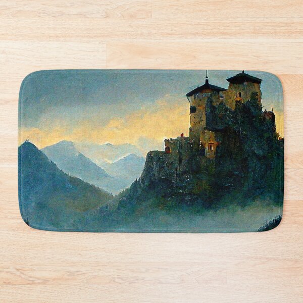 Item preview, Castle in the misty peaks IV designed and sold by hamptonstyle.