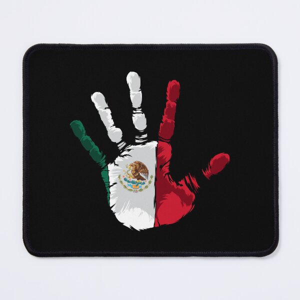 Item preview, Mexico Flag - Mexican Hand Print - Hecho En Mexico designed and sold by anziehend.