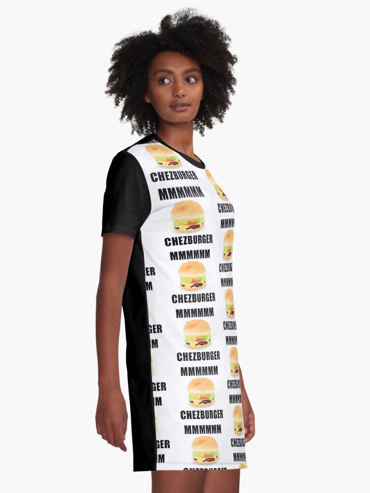 Roblox Mmm Chezburger Graphic T Shirt Dress By Jenr8d Designs Redbubble - roblox mmm chezburger graphic t shirt
