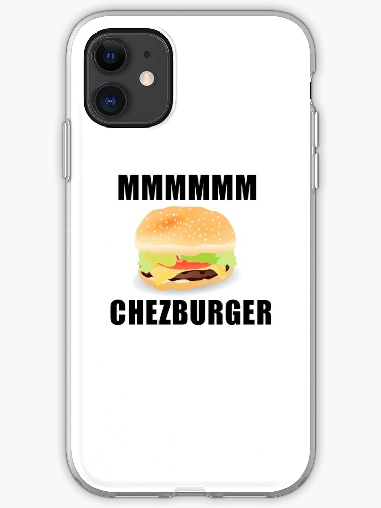 Roblox Mmm Chezburger Iphone Case Cover By Jenr8d Designs Redbubble - mmm robux