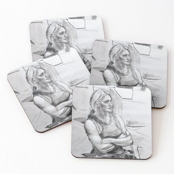 Item preview, Kara Thrace, aka 'Starbuck' designed and sold by ArtBySalchat.