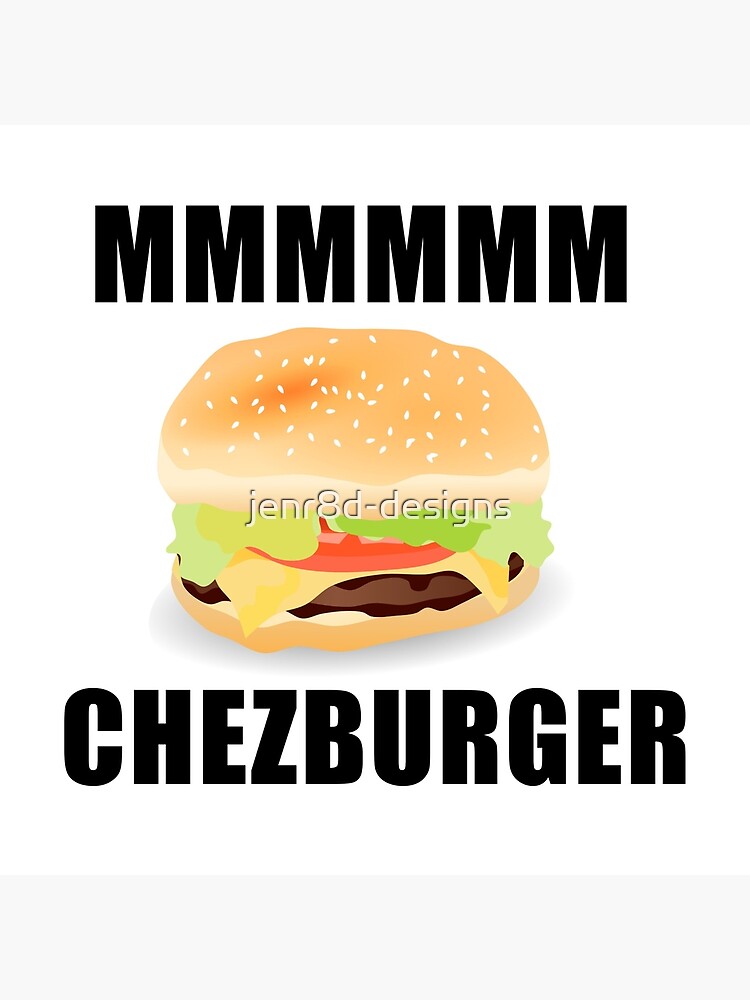 Roblox Mmm Chezburger Tote Bag By Jenr8d Designs Redbubble - cheezburger icon roblox
