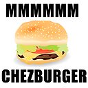 Roblox Mmm Chezburger Sticker By Jenr8d Designs Redbubble - mmm cheese burger roblox 3 youtube