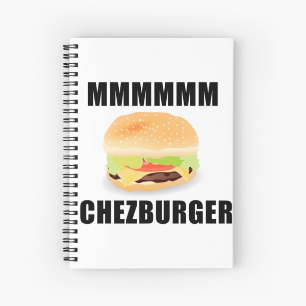 Roblox Spiral Notebooks Redbubble - mmm cheese burger roblox 3 youtube