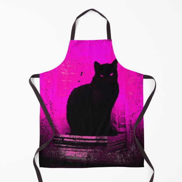 Item preview, Black Cat on a Pedestal designed and sold by TotallyRetroArt.
