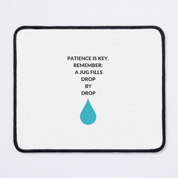 Item preview, Buddhist quote - Patience is key - Buddha designed and sold by Inspirationmotivation.