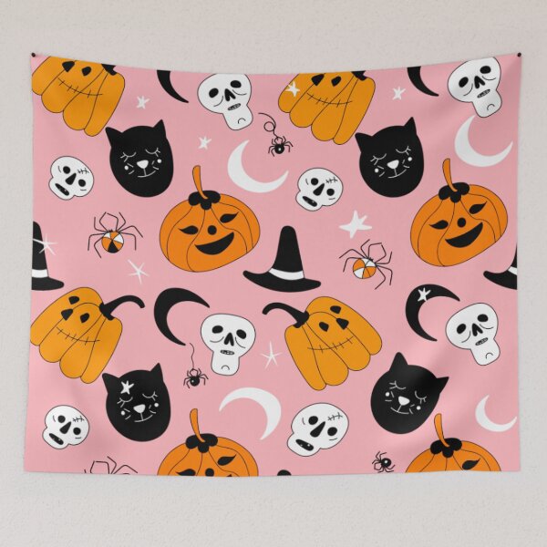 Item preview, Halloween Characters designed and sold by TotallyRetroArt.