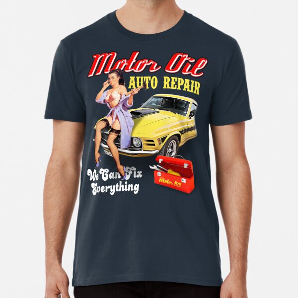 Moteur Voiture Moteur T-shirt American Muscle Voiture Pistons tee Shirt cadeau pour 