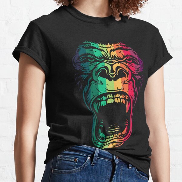 Gorilla DJ Beat' Unisex Tie Dye T-Shirt