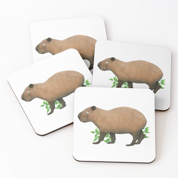 Item preview, funny capybara designed and sold by Corinna Arauner.