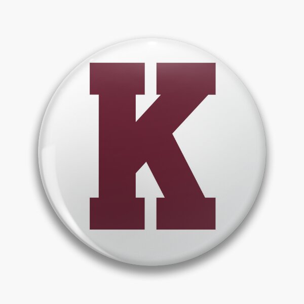 Item preview, Alphabet, Maroon K, Sports letter K designed and sold by TheCultStuff.