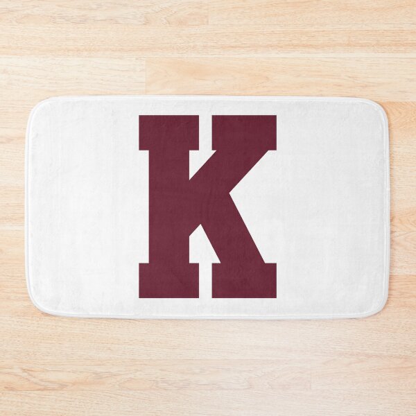 Item preview, Alphabet, Maroon K, Sports letter K designed and sold by TheCultStuff.