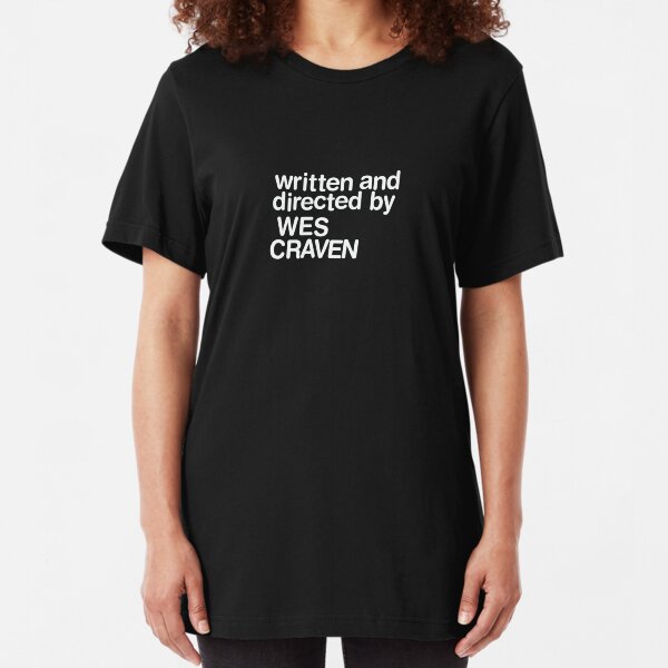A Nightmare on Elm Street | Written and Directed by Wes Craven Slim Fit T-Shirt