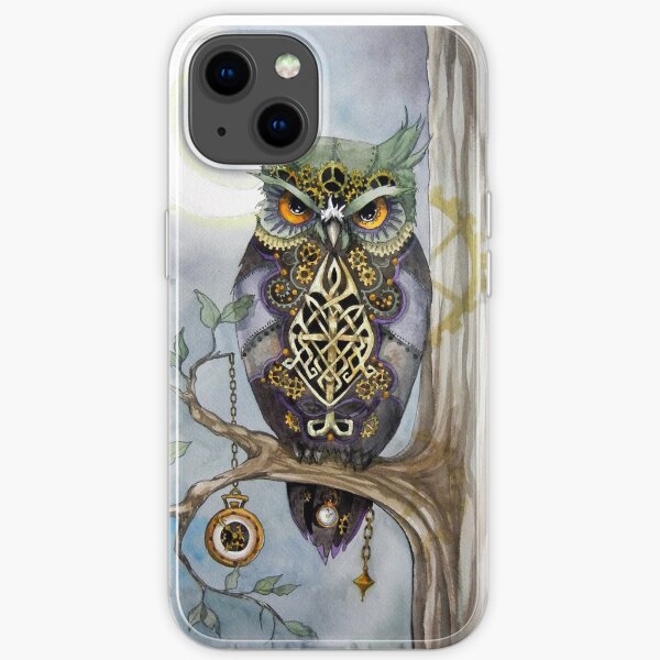 Clockwork Owl 1 iPhone Soft Case