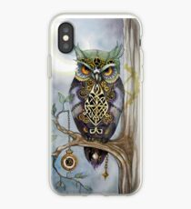 Clockwork Owl 1 iPhone Case