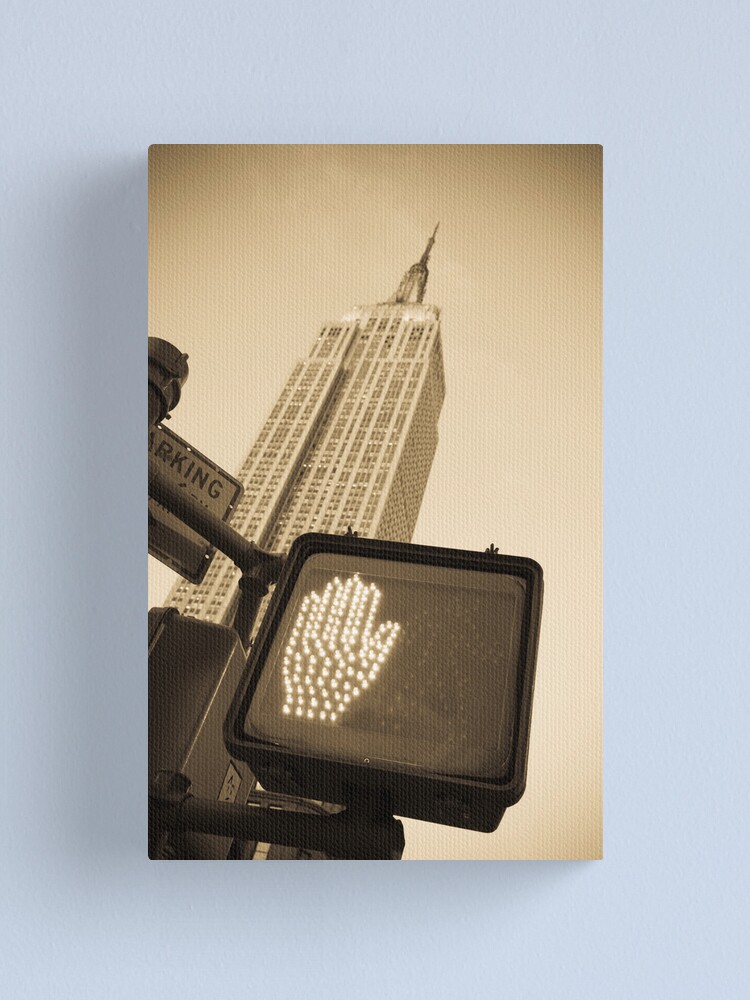 Alternate view of Empire State Building Canvas Print