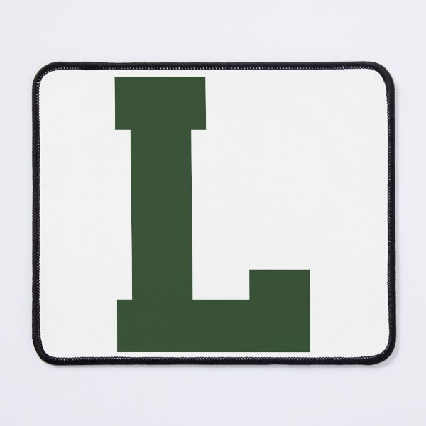Item preview, Alphabet, Green L, Sports letter L designed and sold by TheCultStuff.