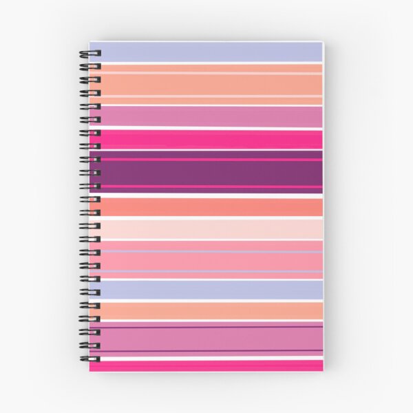 Item preview, Multi-Colored Stripes, Thin and Wide Stripes, Purple, Pink, Blue Shades designed and sold by zanydoodles.