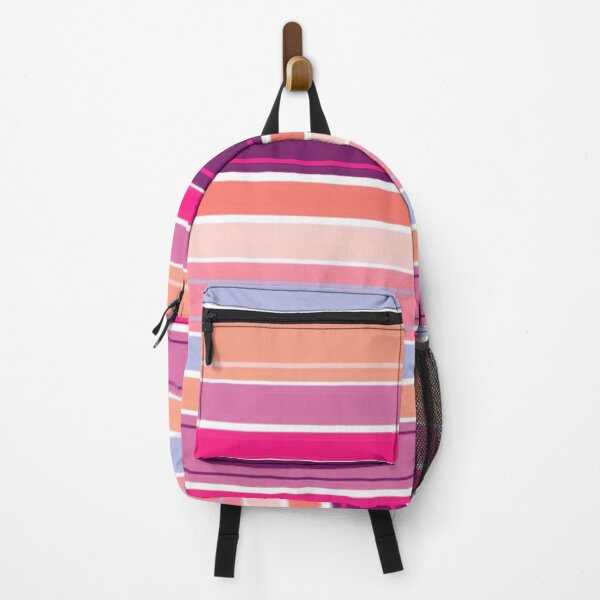 Item preview, Multi-Colored Stripes, Thin and Wide Stripes, Purple, Pink, Blue Shades designed and sold by zanydoodles.