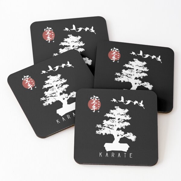 Item preview, Bonsai Tree Karate Calligraphy Kanji Design for a Karate Instructor / Karate Beginner - For A Karate Lover designed and sold by TheKarateStore.