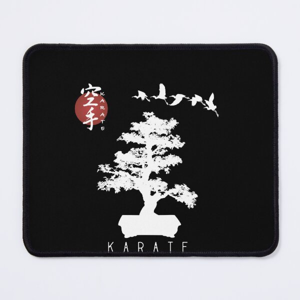 Item preview, Bonsai Tree Karate Calligraphy Kanji Design for a Karate Instructor / Karate Beginner - For A Karate Lover designed and sold by TheKarateStore.