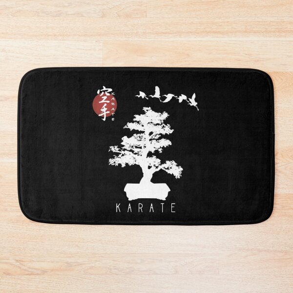 Item preview, Bonsai Tree Karate Calligraphy Kanji Design for a Karate Instructor / Karate Beginner - For A Karate Lover designed and sold by TheKarateStore.