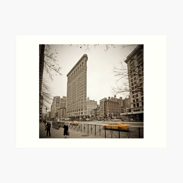 Flat Iron Building Art Print