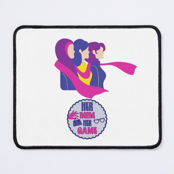 Item preview, Her Name her game-Empowered Women t shirts designed and sold by ZoesAttic.