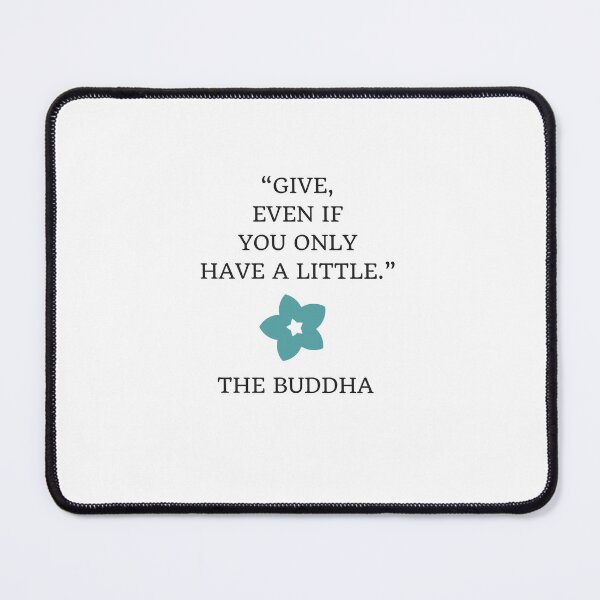 Item preview, GIVE EVEN IF YOU HAVE A LITTLE - BUDDHA designed and sold by Inspirationmotivation.